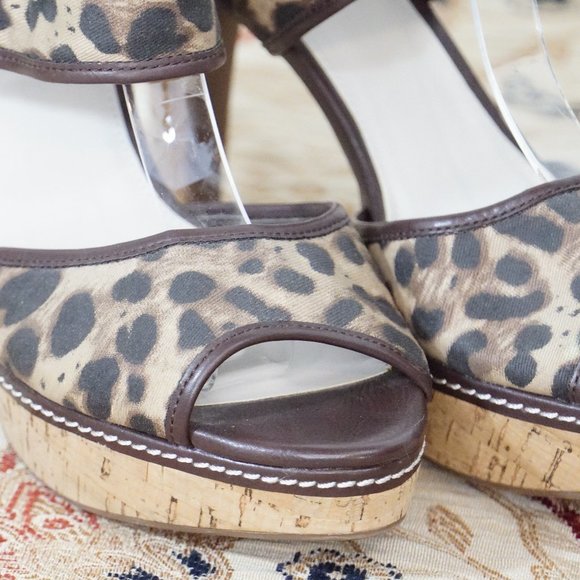 STUDIO PAOLO Ultra high Heel Leopard Print unworn - Picture 6 of 8